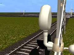 Crossing Bell Tear Drop BNSF50