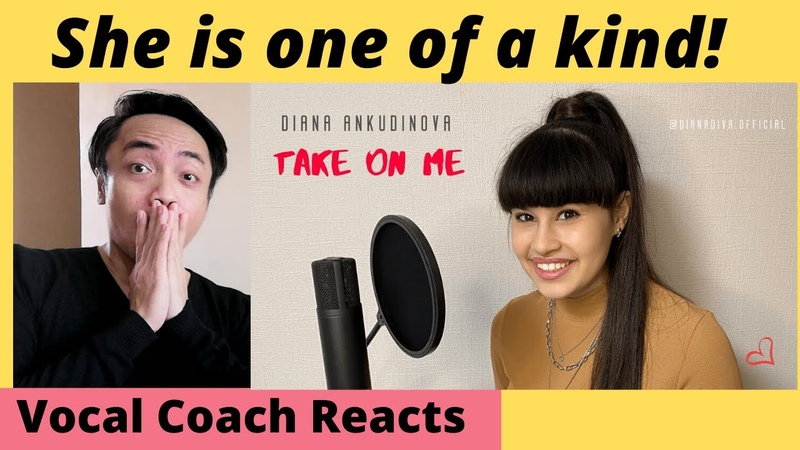 Vocal Coach Reacts Diana Ankudinova TAKE ON ME Диана