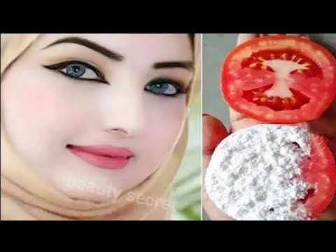 Tomatoe and soap A secret that will make your skin white like snow and tight as