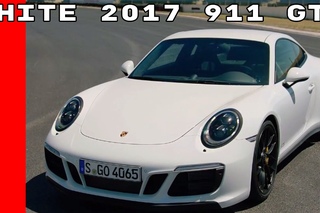 White 2017 Porsche 911 Carrera 4 GTS