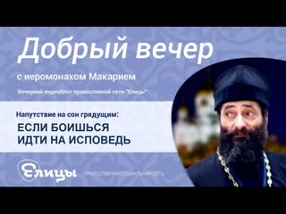 Страх перед исповедью. о. Макарий Маркиш. Духовный паралич и лечение. 2016.