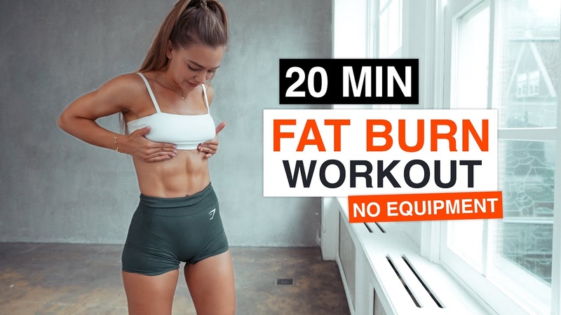 20 MIN FULL BODY FAT BURN CARDIO ( NO EQUIPMENT, HOME