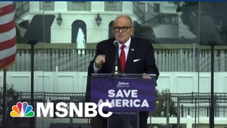 After Raid, Giuliani Literally Goes Nixon: 'I'm Not A Crook!' | The Beat With Ari Melber | MSNBC