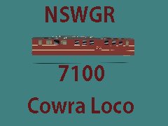 NSWGR 7100 Class Tuscan