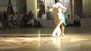 Себастьян Ачавал и Роксана Суарез - Фестиваль Аргентинское Танго - Milonga Brava.