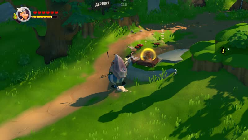 Asterix Obelix XXL 3 The Crystal Menhir. Часть 1.