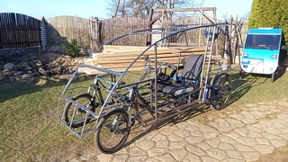 Веломобиль как транспорт для ремесленника