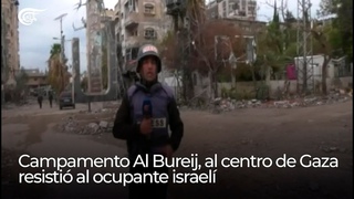 Campamento Al Bureij, al centro de Gaza resisti al ocupante israel