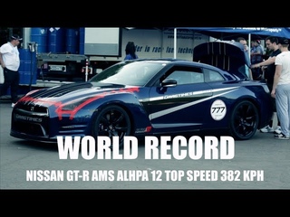 GT-R Alpha 1700 л.с. — 382км/ч, 22сек 1 миля