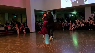 Sofia Saborido & Pablo Inza dancing Claudinette @Tangobar Vienna 3/4
