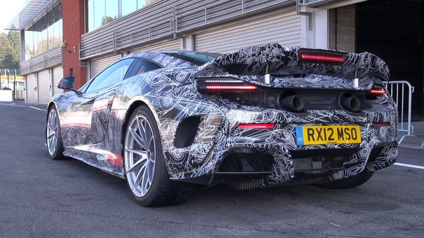 Mc Laren 675 LT Spied Testing on circuit Spa
