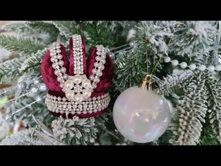 Christmas Tree Ornaments DIY  - CROWN OF THE EMPEROR