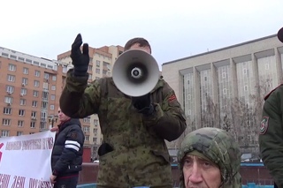 Евгений Логинов на Русском марше 2017