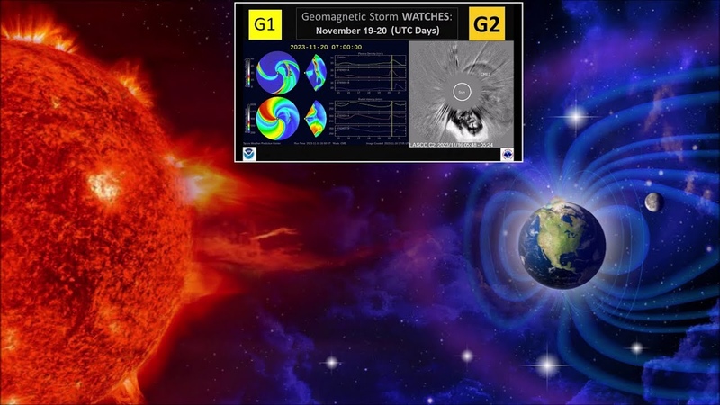 A CME Is Expected To Hit Earths Magnetic Field New Sunspot Region Just Produced An M Class