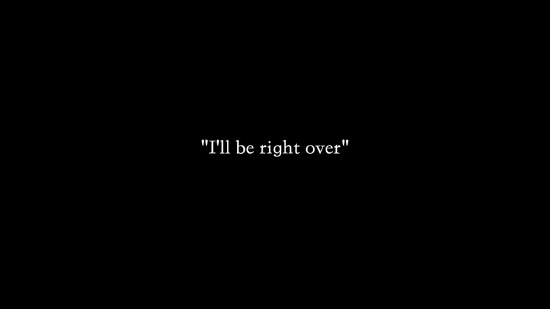 Ill be right over by Tomoya