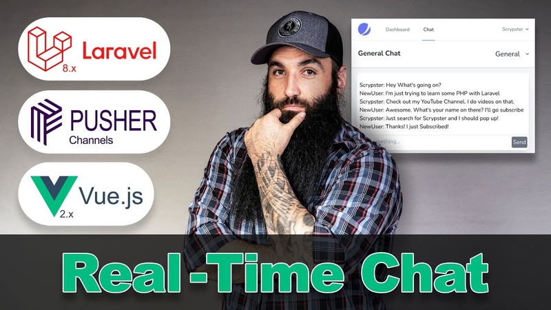 Real Time Chat with Laravel,