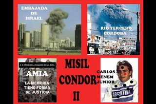 Misil Cndor II 4K,Embajada de Israel,AMIA,Fabrica Militar de Rio Tercero.