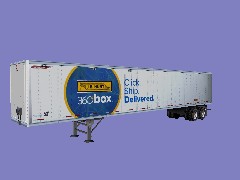 Trailer Great Dane JB Hunt 360 Box DES