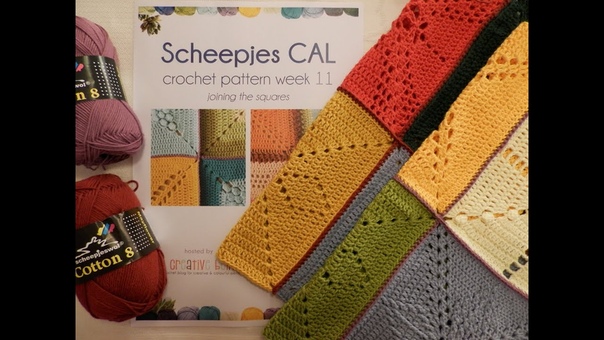 Week 11 Scheepjes CAL 2014 Joining grannys with option 1