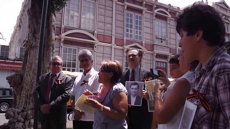 Акция Бессмертный полк в acto Regimiento