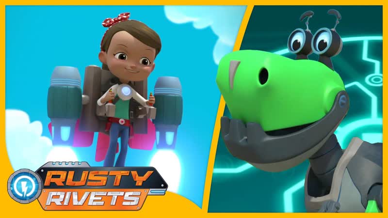 Rusty and Peach Recipe Showdown , Rusty Rivets, Cartoons for
