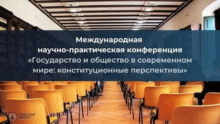 «Государство и общество в современном мире: конституционные перспективы». День третий.