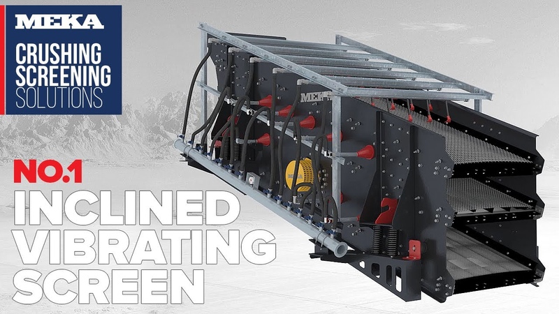 MEKA Inclined Vibrating Screen Technical Specifications, , Maximize screening