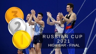 Top 8 Gymnastics Horizontal Bar Releases at Russian Cup 2021 | Top Moments