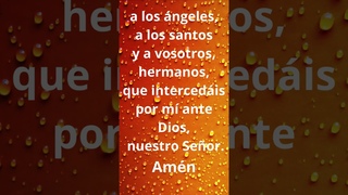 APRENDER ORACIONES CATÓLICAS. EXAMEN DE CONCIENCIA. #oracionescatolicas #examendeconciencia