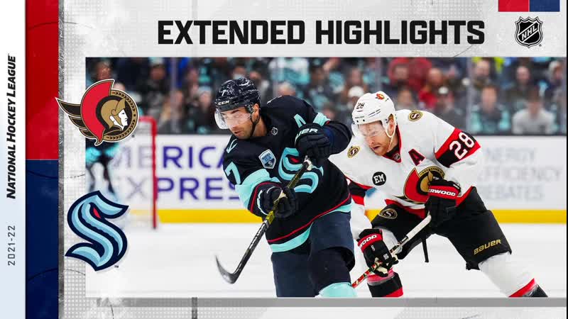 Ottawa Senators vs Seattle Kraken Apr 18, 2022