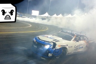 Tyler McQuarrie Crash Against Daigo Saito Formula Drift Irwindale Finals 2013