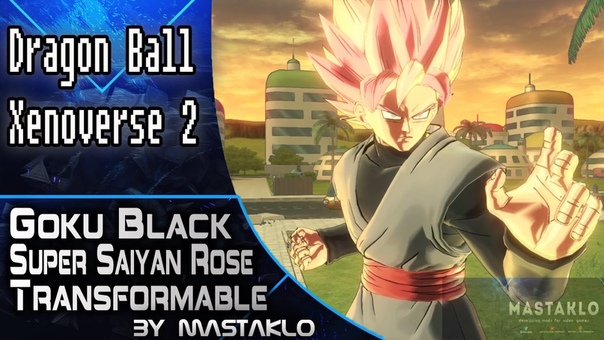 Goku Black SSR Transformable Dragon Ball Xenoverse 2
