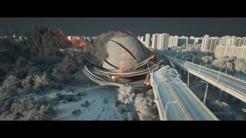 Main Road Post Attraction VFX breakdown