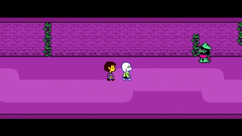 Delta Rune When Asriel meet