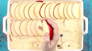 Вкуснейший яблочный десерт без теста