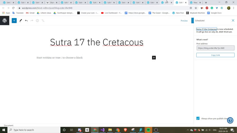 Spreading the Gospel