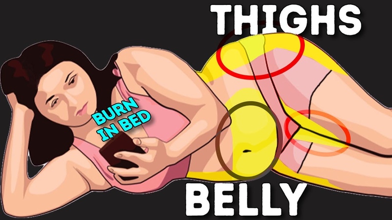 ABS + THIGHS, DO THIS IN BED BEFORE