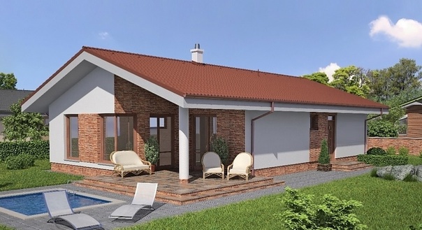 Проект одноэтажного дома самара Проект одноэтажного дома самара