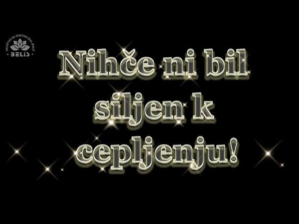 Nihče ni bil prisiljen v cepljenje. Drži, kot