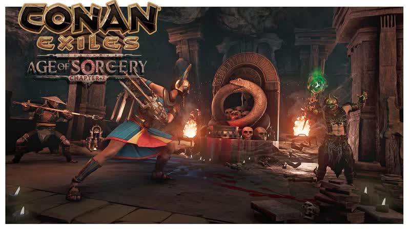 Conan exiles Остров Сиптах на сервере, conan,