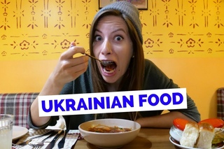 Ukrainian Food Taste Test - 5 Dishes to Eat in Kiev, Ukraine