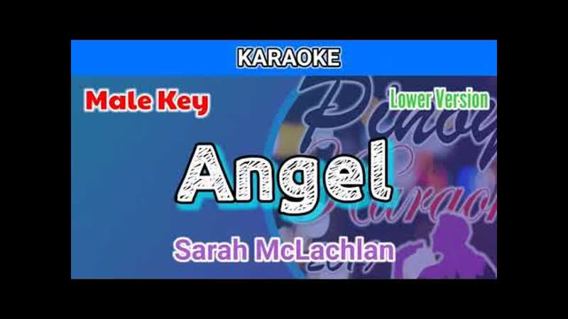 Angel by Sarah Mc Lachlan ( Karaoke : Male Key : Lower