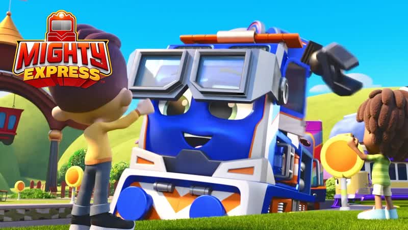 Mechanic Milo saves the day , Mighty Express, Cartoons for
