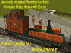 Crane Tender Cupola Great Northern MOW Cradle #2