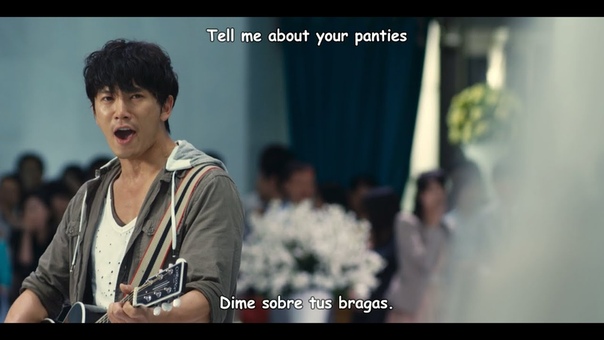 Ji Sung Show me your panty song (esp, eng sub) scene from My P. S Partner( Full HD) 나의 P. S