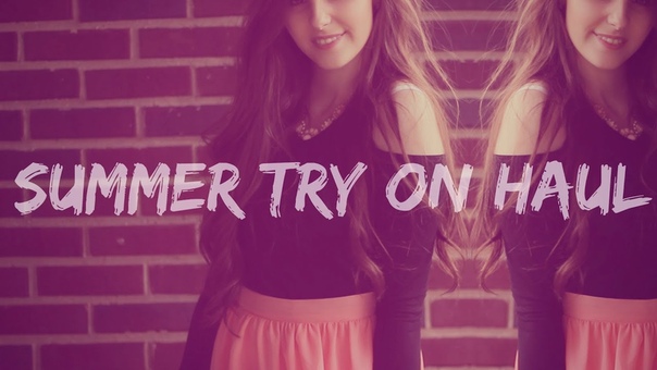 Summer 2014 Try On Clothing