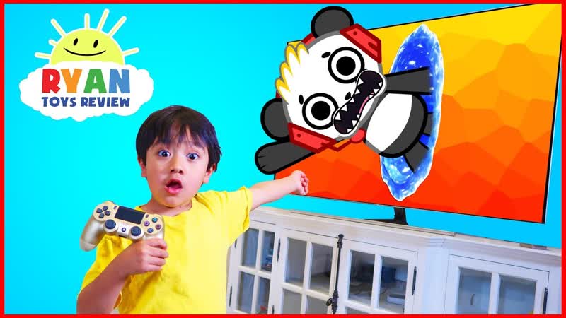 Ryan and Combo Panda jumped into the TV + New Gaming Channel VTubers with Ryan Toys