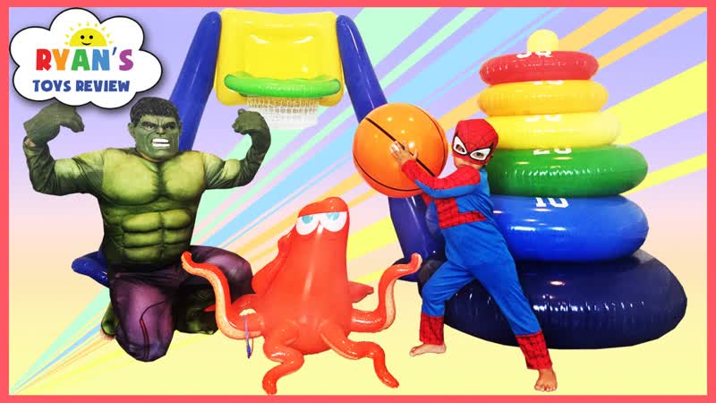 Giant Inflatable Toys Ring Toss Basketball game