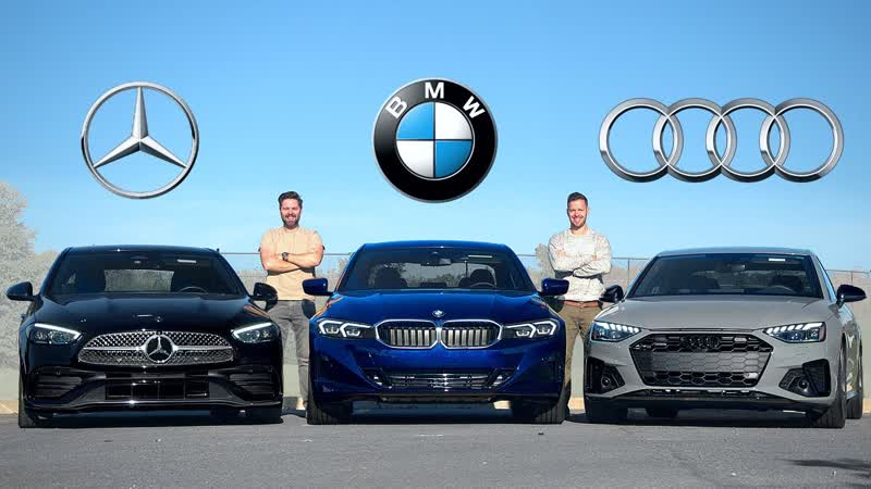 2023 BMW 3 Series vs Mercedes C Class vs Audi A4, , The 50, 000