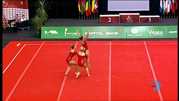 HUNGARY, Womens Group Euroacro